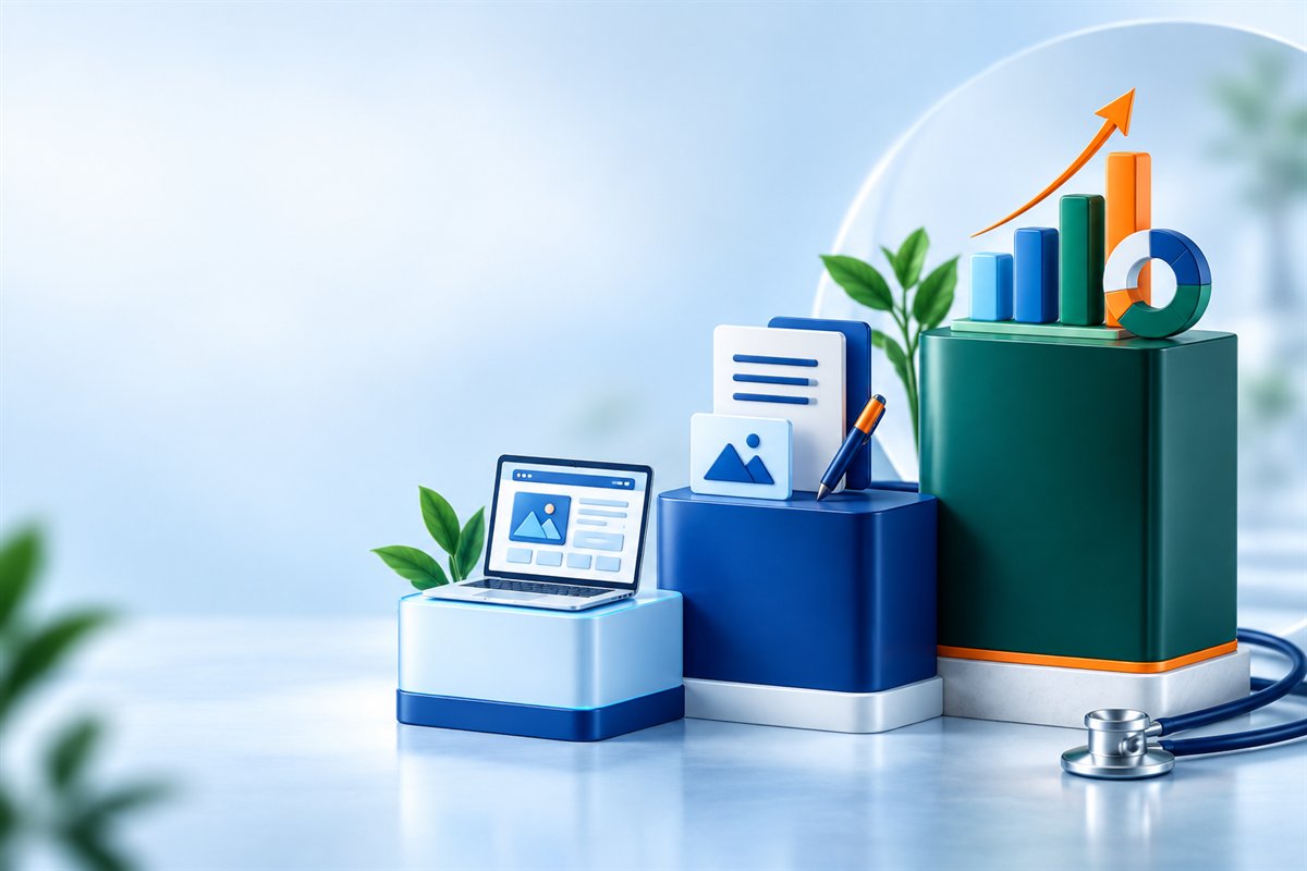 An illustrative three-dimensional arrangement of digital growth service tiers